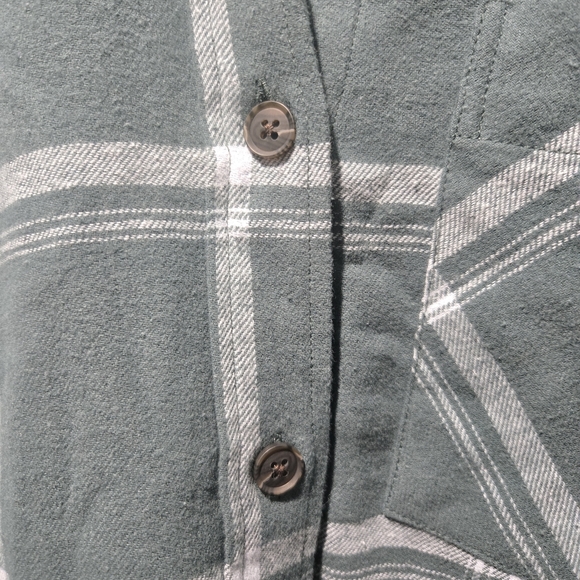​NWT Joie Green Plaid Button Down Shirt Size Small -Heritage Chic Cottagecore - Picture 5 of 9